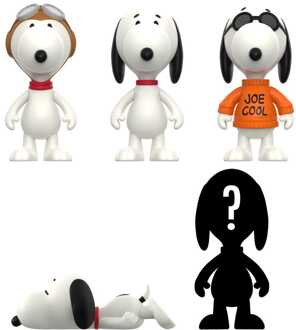 Peanuts ReAction Action Figures 10 cm Wave 06 So Many Snoopies! Blind Box Display (12)