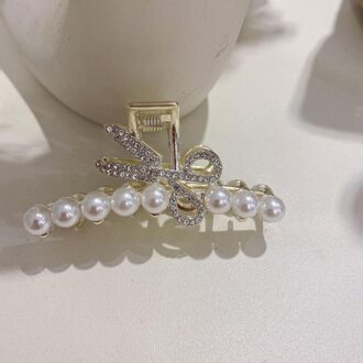 Pearl Hair Claws Vrouw Klauw Clip Haarspelden Haar Accessoires Meisjes Haar Krab Hoofddeksels Hairgrip Haarspeldjes 8