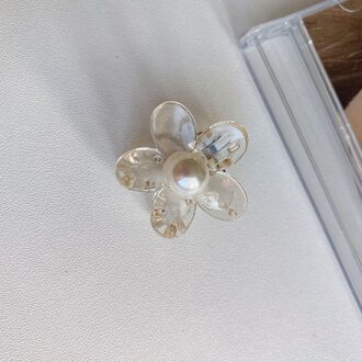Pearl Hair Claws Vrouw Klauw Clip Haarspelden Haar Accessoires Meisjes Haar Krab Hoofddeksels Hairgrip Haarspeldjes A1