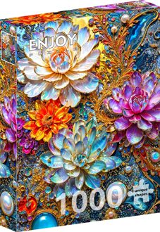 Pearlescent Waterlilies Puzzel (1000 stukjes)