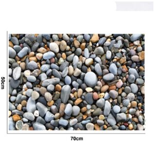 Pebble Floor Stickers Voor Keuken En Badkamer Pvc Zelfklevende Muurstickers Voor Woonkamer Diy Decoratieve Behang Waterpro