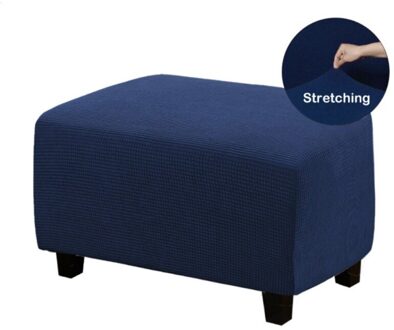 Pedaal Cover Verdikte Elastische Opvouwbare Opslag Kruk Meubels Bescherming Sticker Soft Rechthoekige Sofa Cover B / L