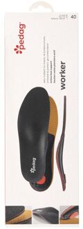 Pedag Worker - Inlegzool - Zwart - 45