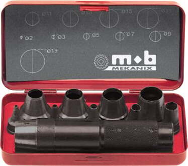 Peddinghaus Holpijpset even 3-20 met houder - 8004209001 - 8004209001