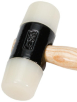 Peddinghaus Nylon kop gr.5 40mm wit - 5037120040 - 5037120040