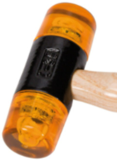 Peddinghaus Plastic kop gr.6 50mm geel - 5034120050 - 5034120050