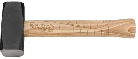 Peddinghaus Vuisthamer 2000gr. hickory steel, 250mm lang - 5293032000 - 5293032000