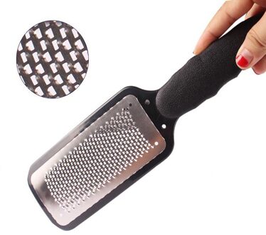 Pedicure Foot File Eelt Remover Rvs Voet Schraper Draagbare Rasp Colossal Voet Rasp Scrubber Voor Voeten # Dp4