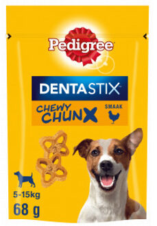 Pedigree Dentastix Chewy Chunx hondensnack mini kipsmaak (68 g) 5 stuks