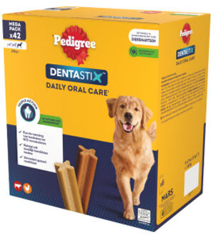 Pedigree Dentastix Large hondensnack vanaf 25 kg 42 stuks
