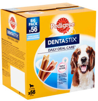 Pedigree Dentastix Medium hondensnack 10-25 kg 5 x 56 stuks