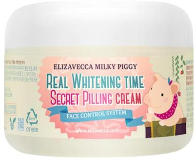 Peeling Elizavecca Milky Piggy Real Whitening Time Secret Pilling Cream 100 ml