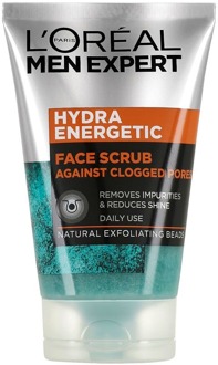Peeling L'Oréal Paris Men Expert Hydra Energetic Face Scrub 100 ml