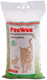 PeeWee Houtkorrels - Kattenbakvulling - 14 L