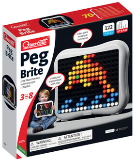 Peg Brite mozaïek led junior 122-delig Multikleur