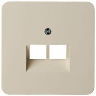 peha Centraalplaat 2-delig UAE/UTP-aansluiting - Crème