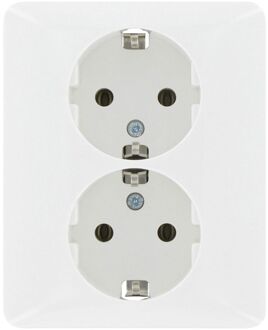 peha Inbouwstopcontact Standaard Met Aarde (randaarde) 2-polig Wit Ip20