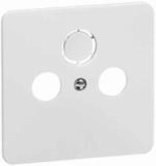 peha Standard centraalplaat voor coax levend wit