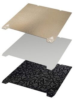 PEI PEO Build Plate 3D Print Bed Textured PEI Surface + Smooth PEO Surface Magnetic Spring Steel Flexible Platform