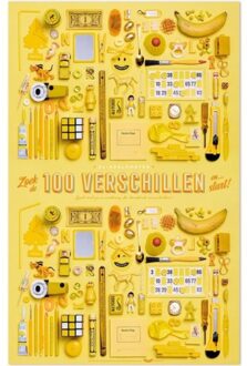 Pelckmans uitgevers 100 Verschillen Geel - Xl-Spelposters - Dieter Coppens