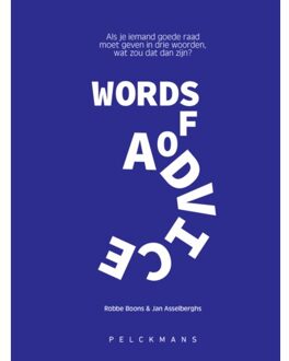 Pelckmans uitgevers 3 Words Of Advice - Robbe Boons