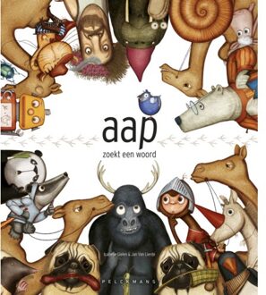Pelckmans uitgevers Aap Zoekt Een Woord - Isabelle Gielen