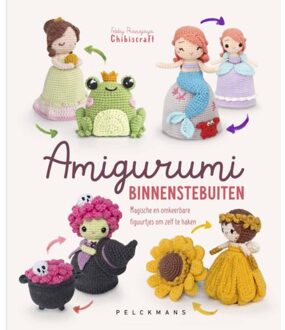 Pelckmans uitgevers Amigurumi Binnenstebuiten - Febby Pranajaya (Chibiscraft)