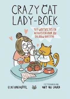 Pelckmans uitgevers Crazy Cat Lady-boek - Boek Elke Van Huffel (9461319088)