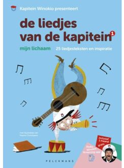 Pelckmans uitgevers De Liedjes Van De Kapitein: Mijn Lichaam - Kapitein Winokio