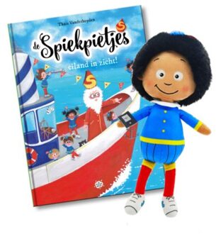 Pelckmans uitgevers De Spiekpietjes, Pakket Eiland In Zicht! + Spiekpietje Dickie - De Spiekpietjes - Thaïs Vanderheyden