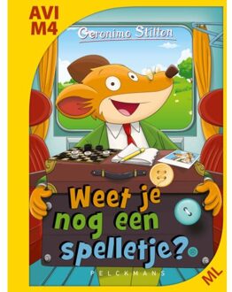 Pelckmans uitgevers Geronimo Stilton - Weet Je Nog Een Spelletje? (Avi M4) - Geronimo Stilton