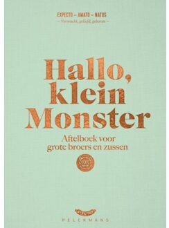 Pelckmans uitgevers Hallo, Klein Monster - Dieter Coppens