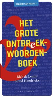 Pelckmans uitgevers Het Grote Ontbreekwoordenboek - Rick De Leeuw