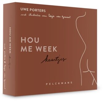 Pelckmans uitgevers Hou Me Week Kaartjes - Uwe Porters