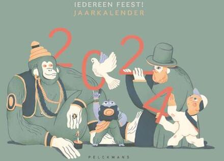 Pelckmans uitgevers Iedereen Feest 2024 - Kalender - Orbit vzw