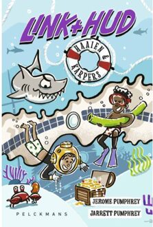 Pelckmans uitgevers Link + Hud: Haaien & Karpers - Jarrett Pumphrey