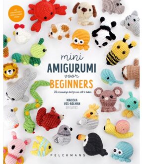 Pelckmans uitgevers Mini-Amigurumi Voor Beginners - Mariska Vos-Bolman