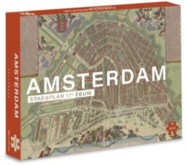 Pelckmans uitgevers Stad Amsterdam - Puzzel 1000 Stukjes