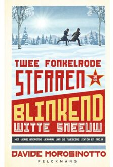 Pelckmans uitgevers Twee fonkelrode sterren in de blinkend witte sneeuw