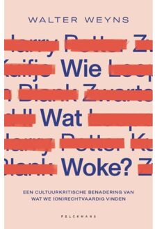 Pelckmans uitgevers Wie Wat Woke? - Pelkmans - Walter Weyns