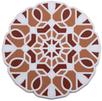 Peleg Design Onderzetter TriveTile set van 3 - Bruin