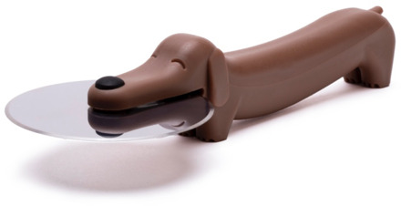 Peleg Design Pizzasnijder Puperoni Bruin