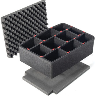 PELI Peli™ Air 1507 (Protector) Case Air Black TrekPak Zwart