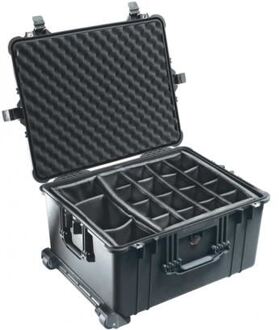 PELI Protector 1624 zwart met padded vakverdelers