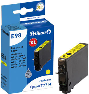 Pelikan E98 inktcartridge Geel 1 stuk(s)