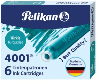 Pelikan Inktpatroon Pelikan 4001 turquoise