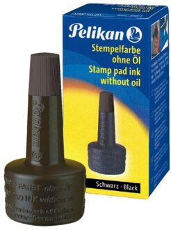 Pelikan Stempelinkt Pelikan flacon 28ml zwart