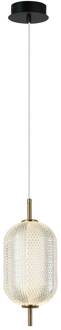 Pellucid LED hanglamp, bronskleurig/helder helder, bronskleurig
