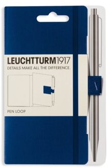 Pen loop zelfklevende pennenlus, kleur navy blauw