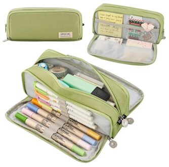 Pencil Case Large Capacity Pencil Pouch Box Stationery Zipper Pocket